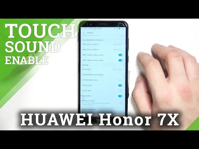 Video thumbnail for How to Enable/Disable Touch Sounds on HONOR 7X – Manage Sound Settings