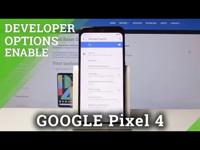 Video thumbnail for How to Activate Developer Options in GOOGLE Pixel 4 - Developer Features
