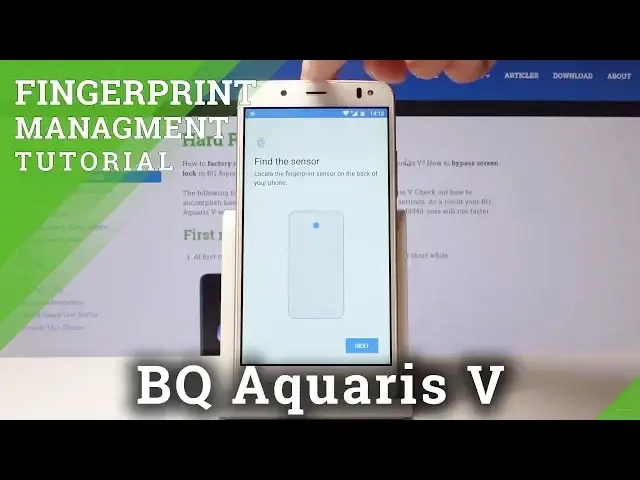 Video thumbnail for How to Add Fingerprint in BQ Aquaris V - Set Up Screen Protection