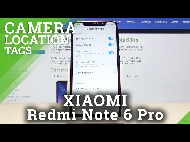 'Video thumbnail for How to Activate Camera Location Tags in Xiaomi Redmi Note 6 Pro'