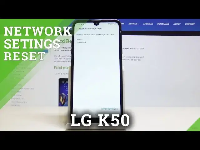 'Video thumbnail for How to Reset Network Settings in LG K50'