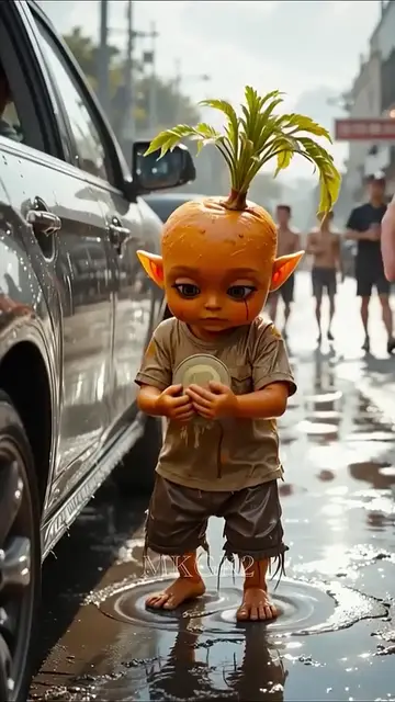 'Video thumbnail for The Poor Carrot Was Made Fun of by His Friends Because He Had Eaten Bad Food #MKGK2'