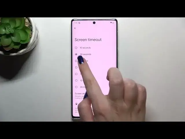 'Video thumbnail for How to Change Screen Timeout on GOOGLE Pixel 6 Pro - Adjust Screen Timeout'