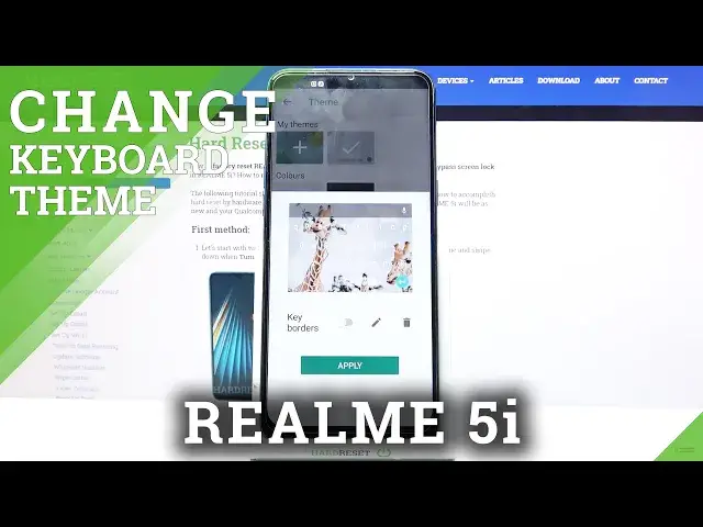 'Video thumbnail for How to Customize Keyboard Theme in Realme 5i – Setup Photo as Keyboard Background'
