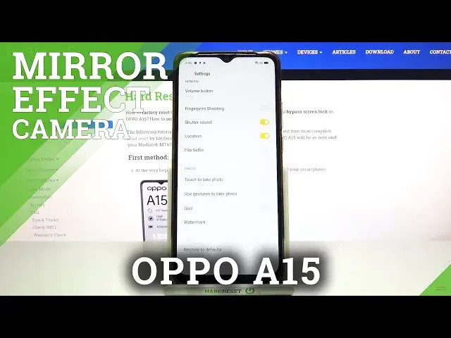 Video thumbnail for How to Turn on Mirror Effect in Font Camera in OPPO A15 – Camera Mirror Effect