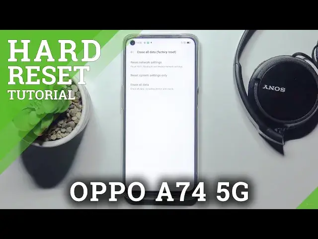'Video thumbnail for How to Reset System Settings on OPPO A74 5G – System Defaults'
