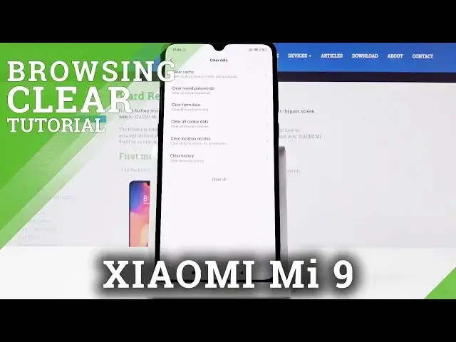 'Video thumbnail for How to Delete Browsing History in XIAOMI Mi 9 - Clear Browsing Data'