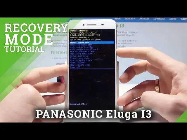 Video thumbnail for How to Enable Recovery Mode in PANASONIC Eluga I3 - Enter & Quit Recovery Mode