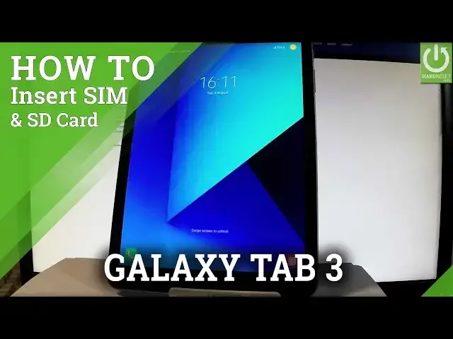 'Video thumbnail for Install SIM and SD in SAMSUNG Galaxy Tab S3 - Insert SIM & SD Card'