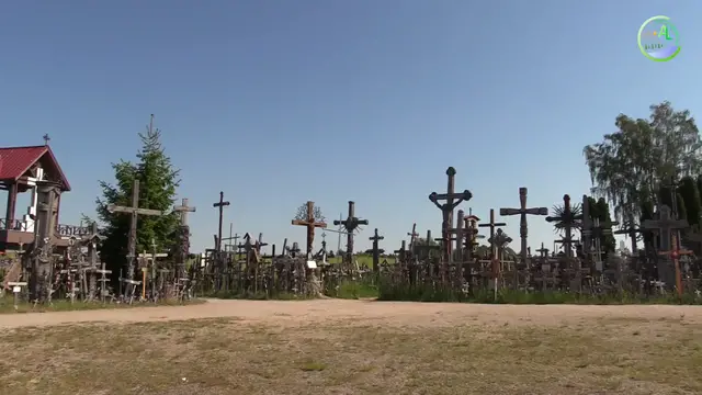 'Video thumbnail for Berg der Kreuze in Litauen'