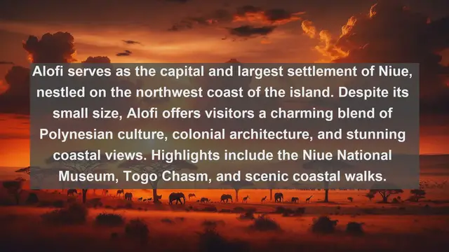Video thumbnail for Exploring Niue: Top 10 Largest Settlements in the Pacific Island Paradise