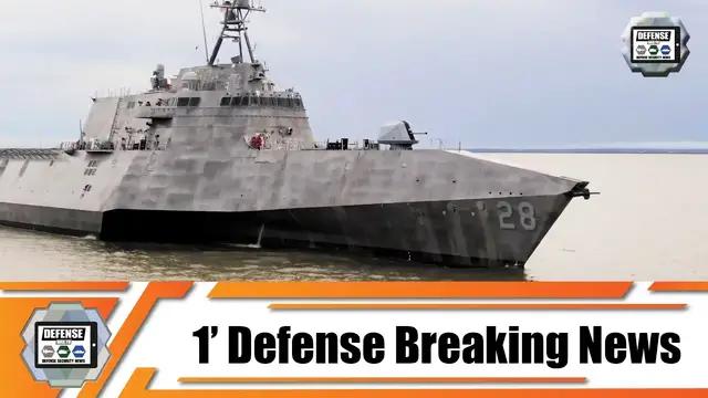 'Video thumbnail for US Navy receives Independence-class USS Savannah from Austal'
