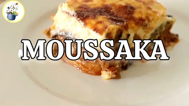 'Video thumbnail for Greek MOUSSAKA Recipe in easy way'