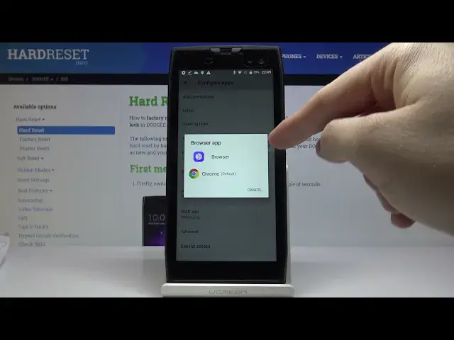 'Video thumbnail for How to Change Default Apps in DOOGEE S50 – Set Up Default Apps'