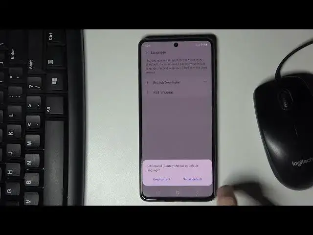 'Video thumbnail for How to Change Language in SAMSUNG Galaxy M52 5G – Find System Language Settings'