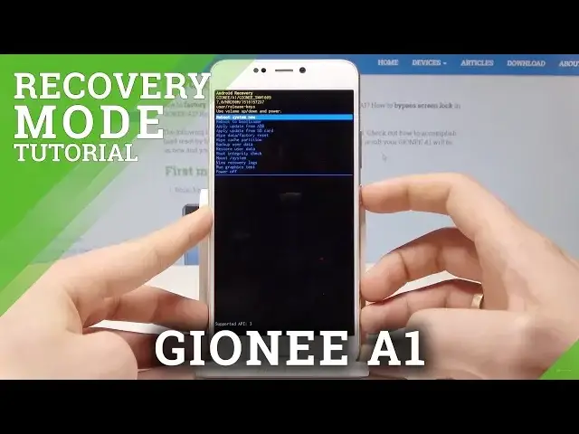 Video thumbnail for GIONEE A1 RECOVERY MODE / How to Enter & Quit GIONEE Recovery