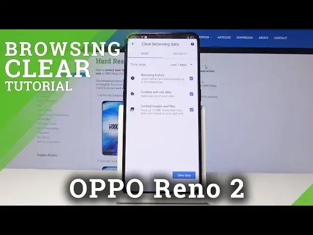 'Video thumbnail for How to Clear Browser in OPPO Reno 2 - Erase Browsing Data'