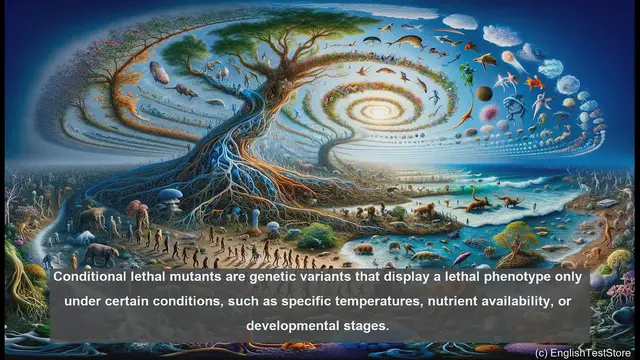 Video thumbnail for Conditional lethal mutant in biology