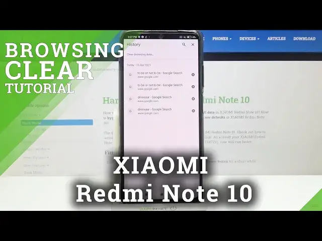 'Video thumbnail for How to Clear Browsing Data in XIAOMI Redmi Note 10 – Clear Browsing History'