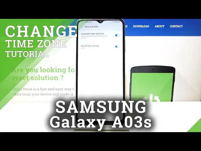 'Video thumbnail for How to Change Date & Time in SAMSUNG Galaxy A03s – Manage Time Settings'