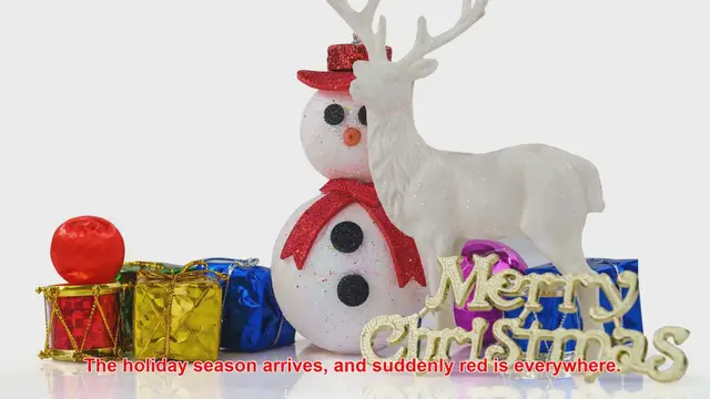 Video thumbnail for Why Is Red Associated With The Joy Of The Season?