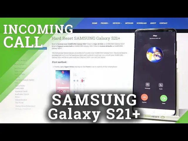 'Video thumbnail for Skype Incoming Call in SAMSUNG Galaxy S21+ - Verify Skype Call Look'