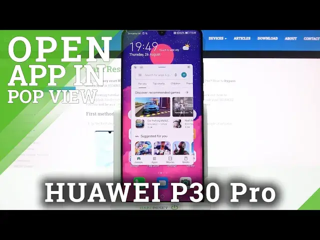 Video thumbnail for How to Open App in Pop Up View – Floating Windows on HUAWEI P30 Pro