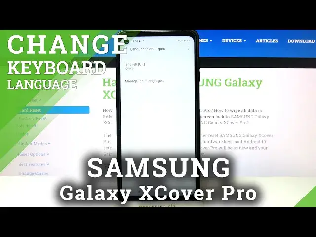 'Video thumbnail for How to Change Keyboard Language on SAMSUNG Galaxy XCover Pro – Change Input Language'