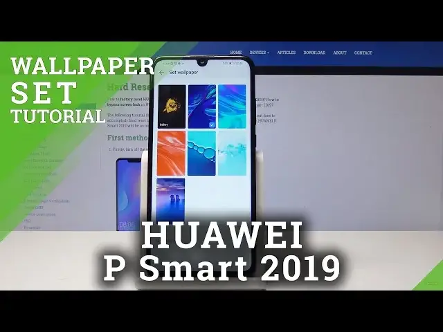 'Video thumbnail for How to Set Up Wallpaper in HUAWEI P Smart 2019 - Refresh Home & Lock Screen'