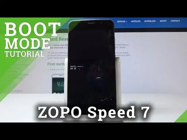 'Video thumbnail for How to Enter Boot Mode in ZOPO Speed 7 - How to Enter & Quit Bootloader'