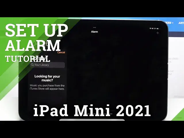 Video thumbnail for How to Set Up Alarm Clock on iPad mini (2021) - Add & Customize Alerts