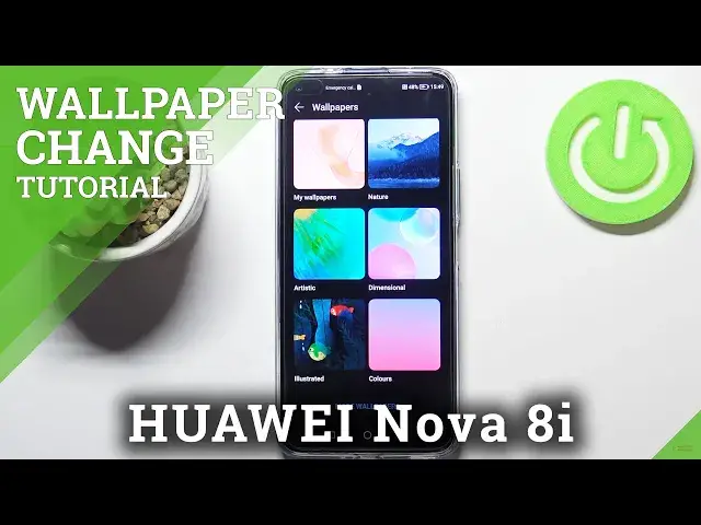 'Video thumbnail for How to Change Wallpaper on HUAWEI Nova 8i - Display Settings'
