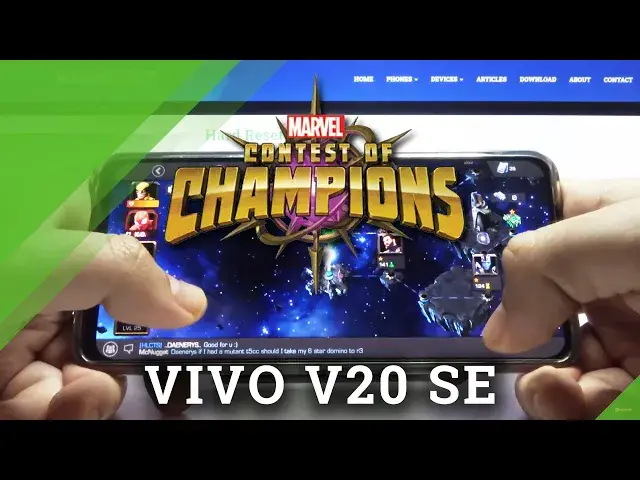 'Video thumbnail for Marvel Contest of Champions Short Gameplay on VIVO V20 SE – Gaming Performance Test'