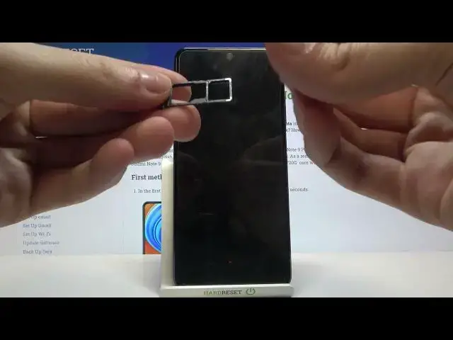 Video thumbnail for How to Insert Nano SIM Card in XIAOMI Redmi Note 9 Pro Max – Locate SIM Tray