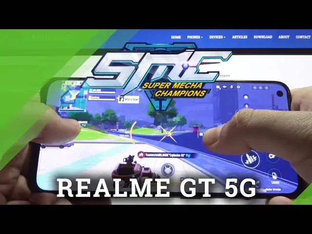 'Video thumbnail for Super Mecha Champions Performance Test on REALME GT 5G - Gameplay - Snapdragon 888 FPS Check'