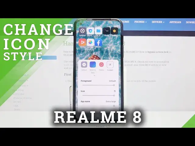 'Video thumbnail for How to Change Icon Size on REALME 8 – Update Icon Size'