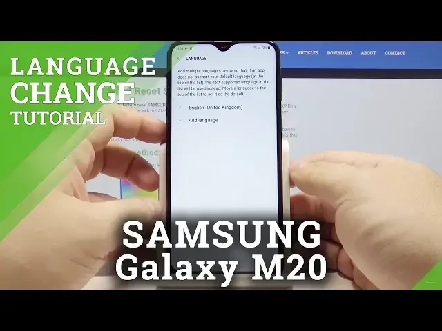 'Video thumbnail for How to Change Language in Samsung Galaxy M20 – List of Languages'