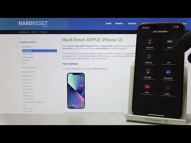 Video thumbnail for iPhone 13 CPU Monitor Specification | All Parameters