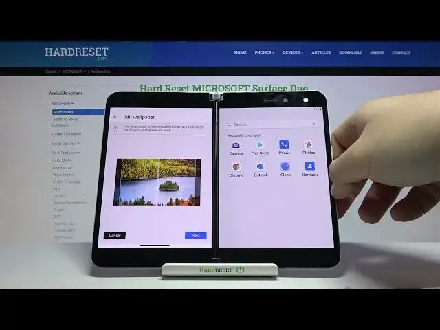 Video thumbnail for How to Find Wallpapers on MICROSOFT Surface Duo - Dual - Screen Wallpapers