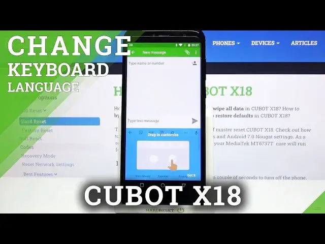 'Video thumbnail for How to Change Keyboard Language on CUBOT X18 – Set Up Keyboard Language'