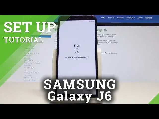 Video thumbnail for How to Set Up SAMSUNG Galaxy J6 - Activation / Configuration