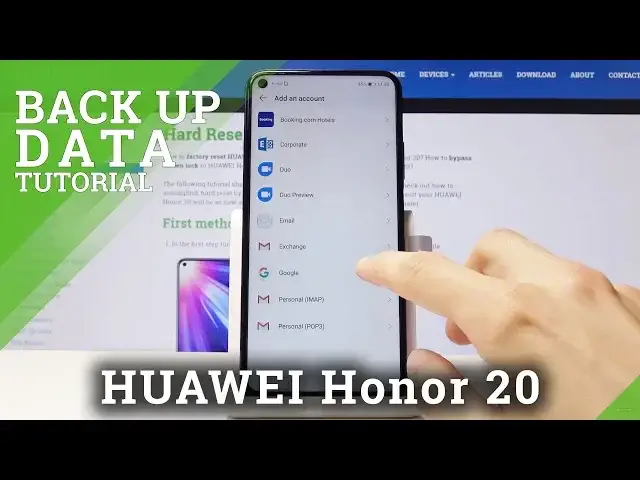 Video thumbnail for Backup Data in HUAWEI Honor 20 - Allow Google Backup