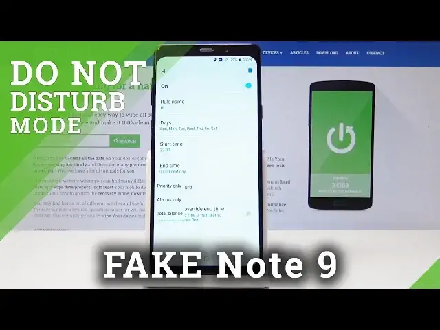 Video thumbnail for How to Turn On Do Not Disturb on Fake SAMSUNG Galaxy Note 9