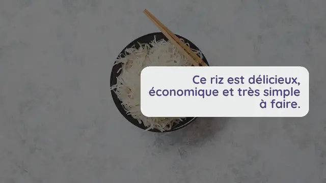 Video thumbnail for Riz frit chinois