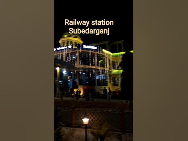 Video thumbnail for Subedarganj Railway Station | Nature Meets Railways 🌿🚆