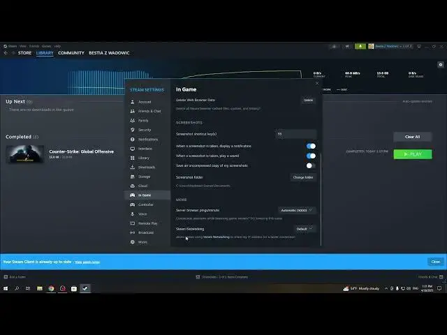 Video thumbnail for How To Improve Quality Of Peer To Peer Networking In Steam 2023 | Steam NEW UI UPDATE