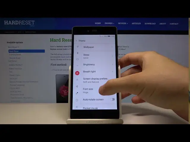 'Video thumbnail for How to Adjust Font Size in ZTE Nubia Z9 Max - Change Text Size'