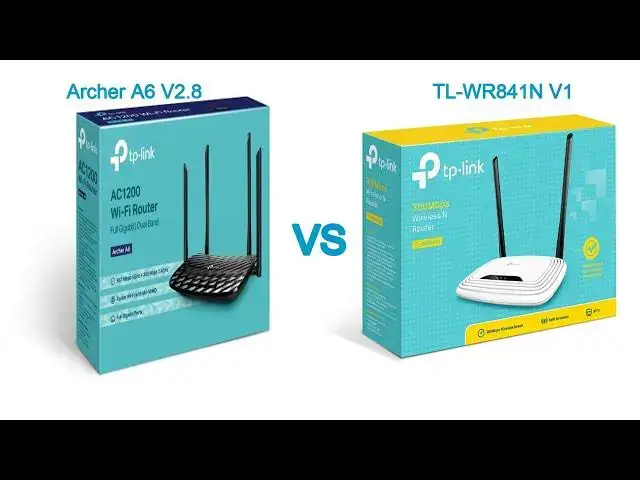 Video thumbnail for TP-Link Archer A6 vs. TL-WR841N V1: Router Comparison