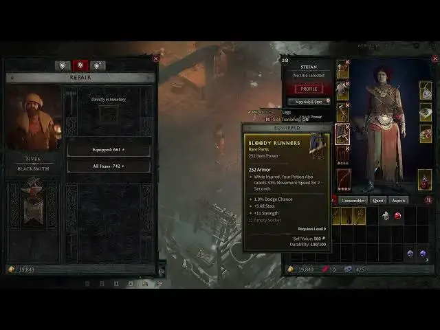 Video thumbnail for How To Repair Items In Diablo IV