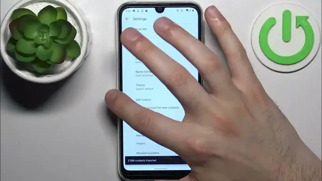 Video thumbnail for How to Copy Contacts on MOTOROLA Moto E6i - Export/Import Contacts